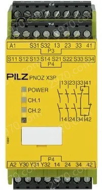 PNOZ X3P 24VDC 24VAC 3n/o 1n/c 1so